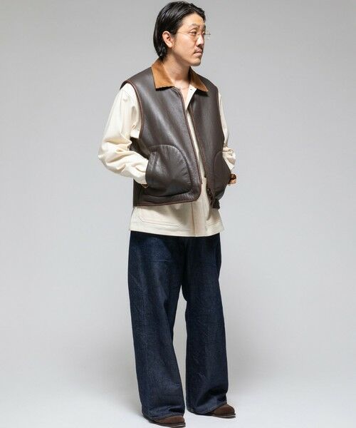 SHIPS / シップス その他アウター | SHIPS: ムートン ベスト | 詳細1