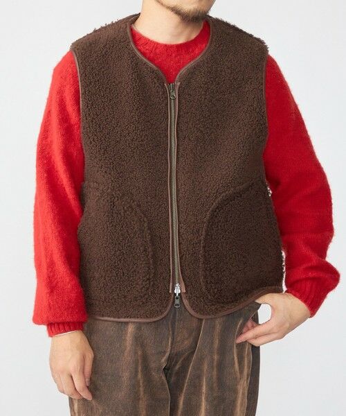 SHIPS / シップス その他アウター | SHIPS: ムートン ベスト | 詳細11