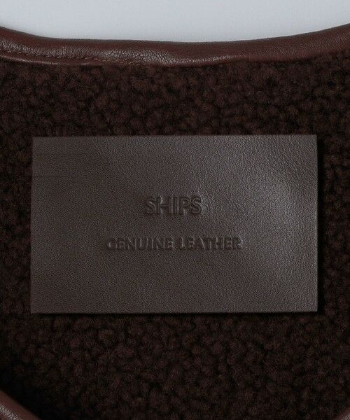 SHIPS / シップス その他アウター | SHIPS: ムートン ベスト | 詳細17