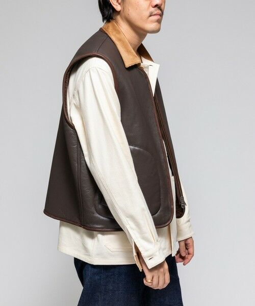 SHIPS / シップス その他アウター | SHIPS: ムートン ベスト | 詳細2