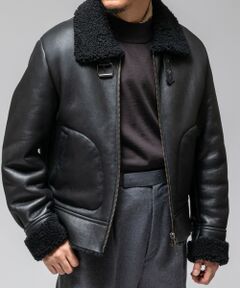 SHIPS / シップス その他アウター | SHIPS: ムートン ジャケット B-3