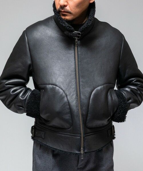 SHIPS / シップス その他アウター | SHIPS: ムートン ジャケット B-3 | 詳細1