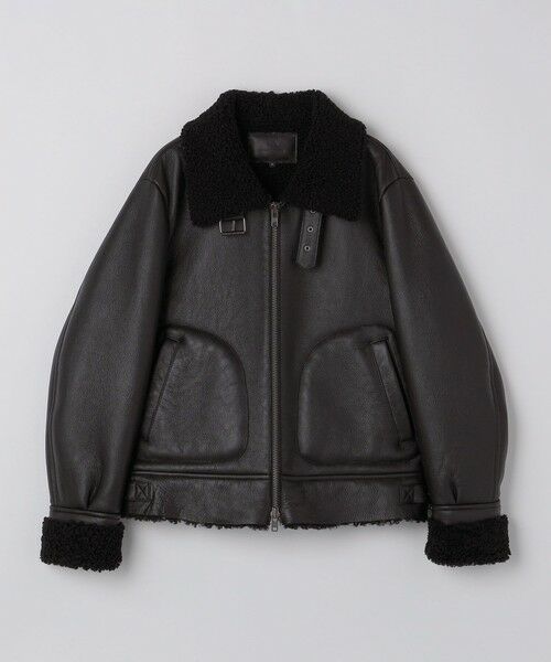 SHIPS / シップス その他アウター | SHIPS: ムートン ジャケット B-3 | 詳細4