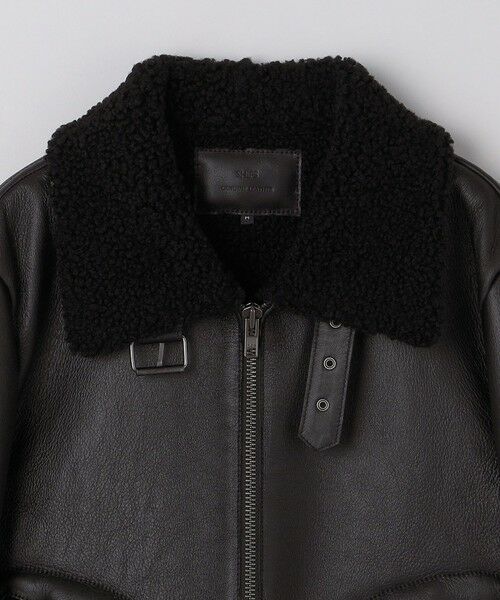 SHIPS / シップス その他アウター | SHIPS: ムートン ジャケット B-3 | 詳細8
