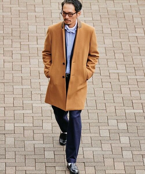 SHIPS / シップス その他アウター | SHIPS: スーパー120'S メルトン チェスター コート 24FW | 詳細13