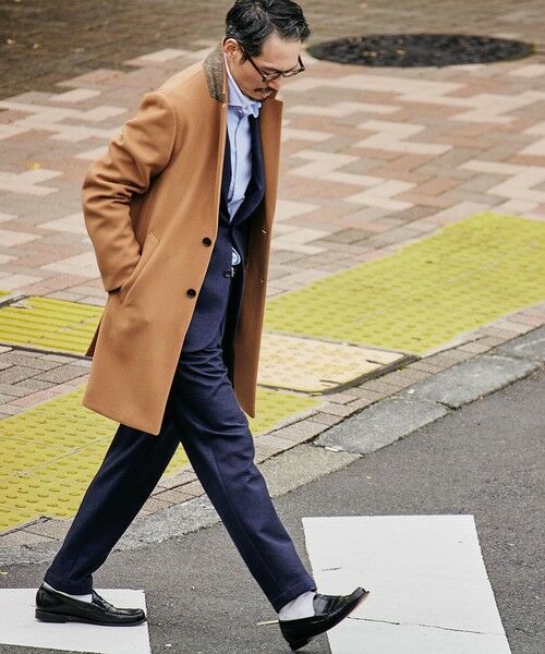 SHIPS / シップス その他アウター | SHIPS: スーパー120'S メルトン チェスター コート 24FW | 詳細16