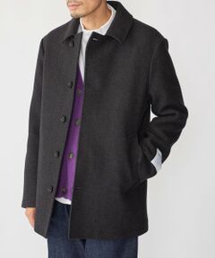 SHIPS / シップス その他アウター | SHIPS: S140 ウールシルク シングル ピーコート