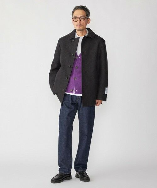 SHIPS / シップス その他アウター | SHIPS: S140 ウールシルク シングル ピーコート | 詳細1