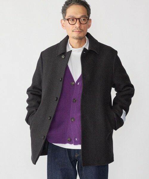 SHIPS / シップス その他アウター | SHIPS: S140 ウールシルク シングル ピーコート | 詳細2