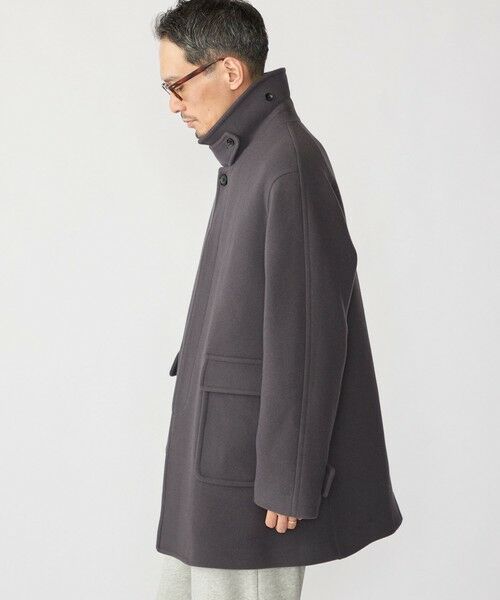 SHIPS / シップス その他アウター | SHIPS: S140 ウールシルク ステンカラー コート | 詳細10