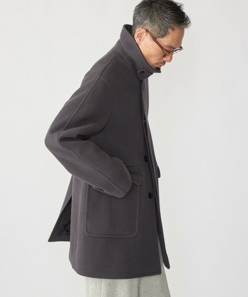 SHIPS / シップス その他アウター | SHIPS: S140 ウールシルク ステンカラー コート | 詳細12