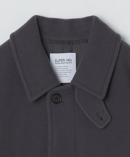 SHIPS / シップス その他アウター | SHIPS: S140 ウールシルク ステンカラー コート | 詳細16