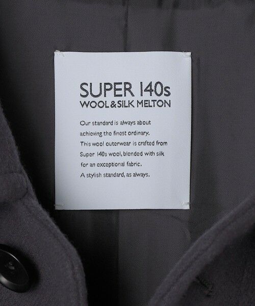 SHIPS / シップス その他アウター | SHIPS: S140 ウールシルク ステンカラー コート | 詳細18