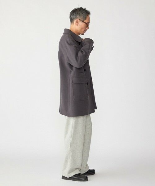 SHIPS / シップス その他アウター | SHIPS: S140 ウールシルク ステンカラー コート | 詳細2