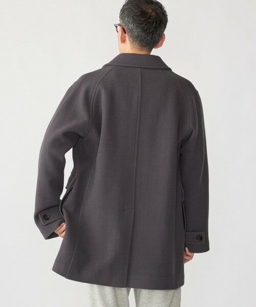 SHIPS / シップス その他アウター | SHIPS: S140 ウールシルク ステンカラー コート | 詳細7