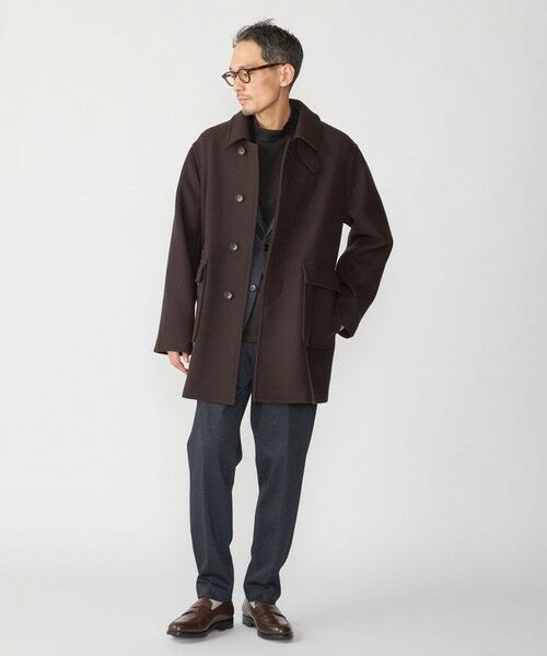 SHIPS / シップス その他アウター | SHIPS: S140 ウールシルク ステンカラー コート | 詳細27