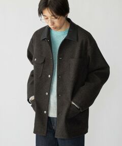 SHIPS / シップス その他アウター | City Ambient Products: オーバーサイズ メルトン ワーク ジャケット