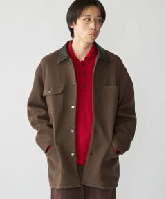 SHIPS / シップス その他アウター | City Ambient Products: オーバーサイズ メルトン ワーク ジャケット