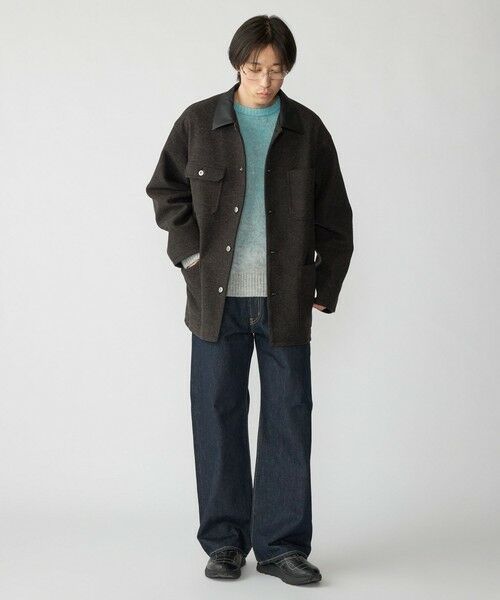 SHIPS / シップス その他アウター | City Ambient Products: オーバーサイズ メルトン ワーク ジャケット | 詳細4