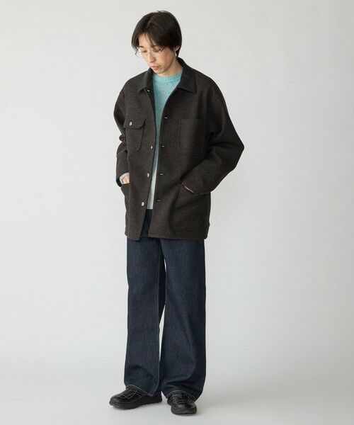 SHIPS / シップス その他アウター | City Ambient Products: オーバーサイズ メルトン ワーク ジャケット | 詳細5