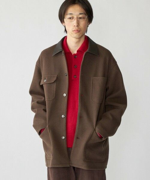 SHIPS / シップス その他アウター | City Ambient Products: オーバーサイズ メルトン ワーク ジャケット | 詳細21