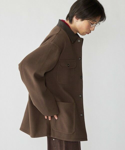 SHIPS / シップス その他アウター | City Ambient Products: オーバーサイズ メルトン ワーク ジャケット | 詳細24