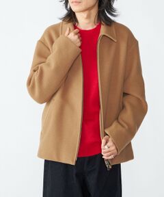 SHIPS / シップス その他アウター | SHIPS: メルトン ジップ ブルゾン