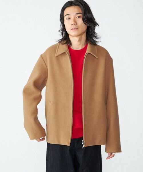 SHIPS / シップス その他アウター | SHIPS: メルトン ジップ ブルゾン | 詳細12