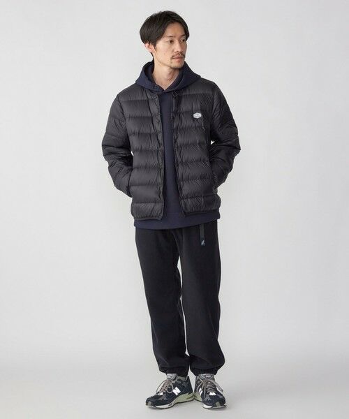 SHIPS / シップス ダウンジャケット・ベスト | 【WEB限定/SHIPS別注】TAION: ロゴワッペン ナイロン クルーネック インナーダウン カーディガン | 詳細7