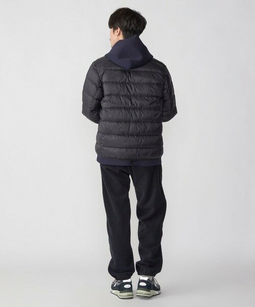 SHIPS / シップス ダウンジャケット・ベスト | 【WEB限定/SHIPS別注】TAION: ロゴワッペン ナイロン クルーネック インナーダウン カーディガン | 詳細9