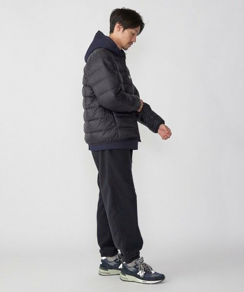 SHIPS / シップス ダウンジャケット・ベスト | 【WEB限定/SHIPS別注】TAION: ロゴワッペン ナイロン クルーネック インナーダウン カーディガン | 詳細10