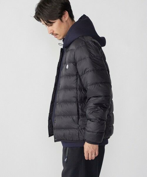 SHIPS / シップス ダウンジャケット・ベスト | 【WEB限定/SHIPS別注】TAION: ロゴワッペン ナイロン クルーネック インナーダウン カーディガン | 詳細12