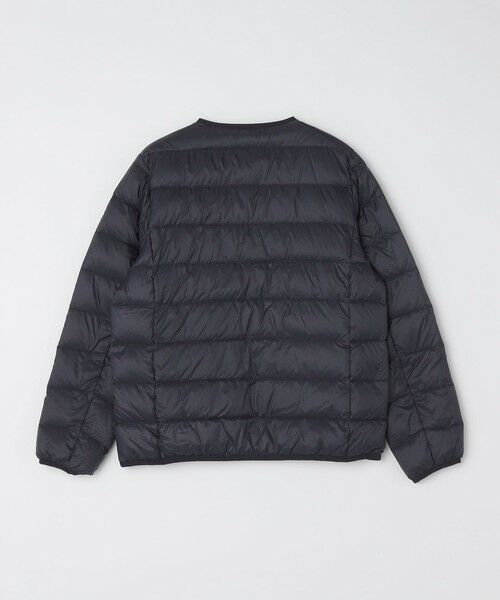 SHIPS / シップス ダウンジャケット・ベスト | 【WEB限定/SHIPS別注】TAION: ロゴワッペン ナイロン クルーネック インナーダウン カーディガン | 詳細24