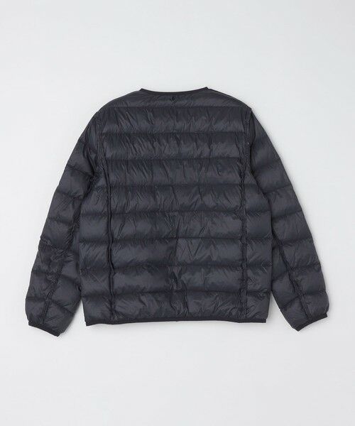 SHIPS / シップス ダウンジャケット・ベスト | 【WEB限定/SHIPS別注】TAION: ロゴワッペン ナイロン クルーネック インナーダウン カーディガン | 詳細26