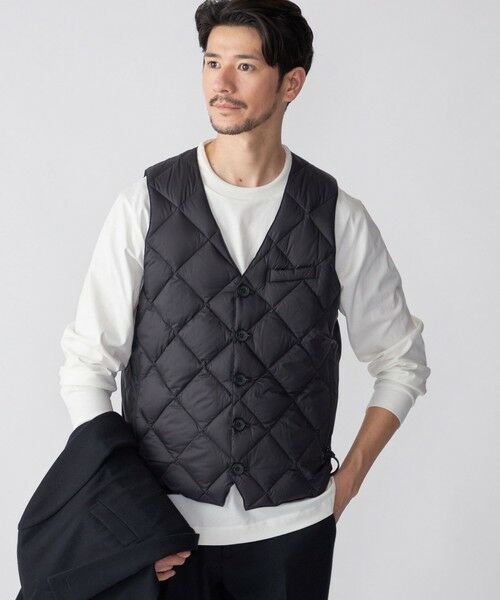 SHIPS / シップス ダウンジャケット・ベスト | 【WEB限定/SHIPS別注】TAION:〈手洗い可能〉パッカブル インナーダウン ジレ (ベスト) | 詳細15