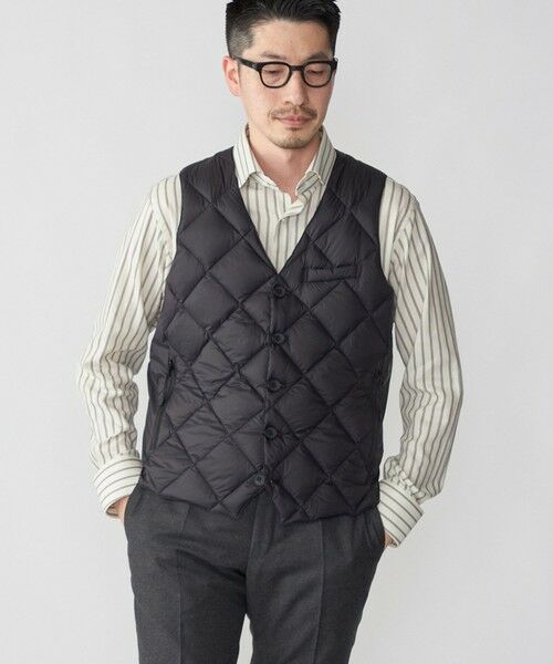 SHIPS / シップス ダウンジャケット・ベスト | 【WEB限定/SHIPS別注】TAION:〈手洗い可能〉パッカブル インナーダウン ジレ (ベスト) | 詳細24
