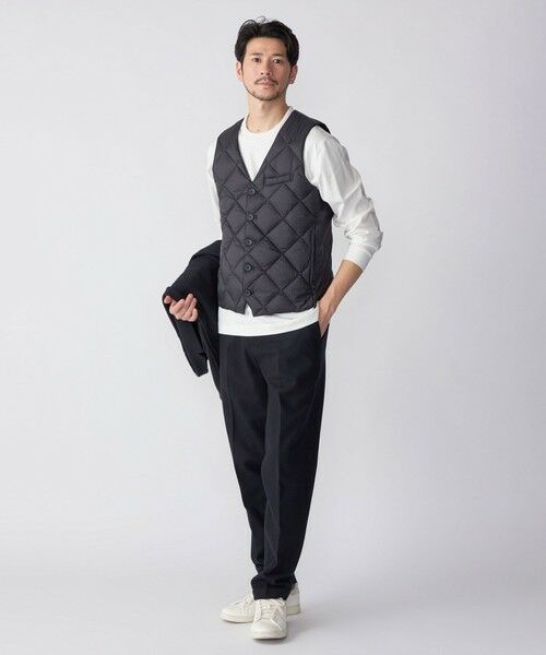 SHIPS / シップス ダウンジャケット・ベスト | 【WEB限定/SHIPS別注】TAION:〈手洗い可能〉パッカブル インナーダウン ジレ (ベスト) | 詳細8