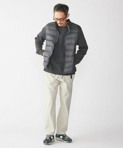 SHIPS / シップス ダウンジャケット・ベスト | 【WEB限定/SHIPS別注】TAION:〈手洗い可能〉ハイネック ダブルジップ ニットスリーブダウンジャケット | 詳細7