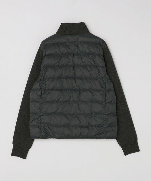 SHIPS / シップス ダウンジャケット・ベスト | 【WEB限定/SHIPS別注】TAION:〈手洗い可能〉ハイネック ダブルジップ ニットスリーブダウンジャケット | 詳細17