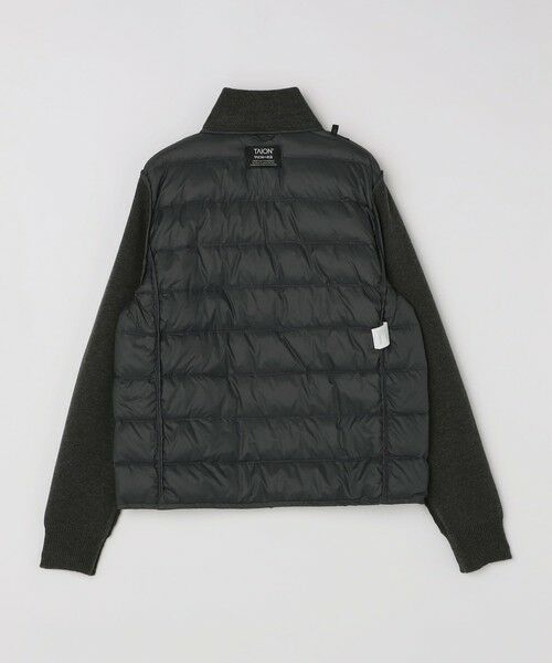 SHIPS / シップス ダウンジャケット・ベスト | 【WEB限定/SHIPS別注】TAION:〈手洗い可能〉ハイネック ダブルジップ ニットスリーブダウンジャケット | 詳細19