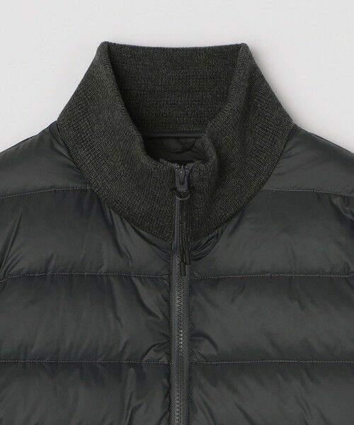 SHIPS / シップス ダウンジャケット・ベスト | 【WEB限定/SHIPS別注】TAION:〈手洗い可能〉ハイネック ダブルジップ ニットスリーブダウンジャケット | 詳細20