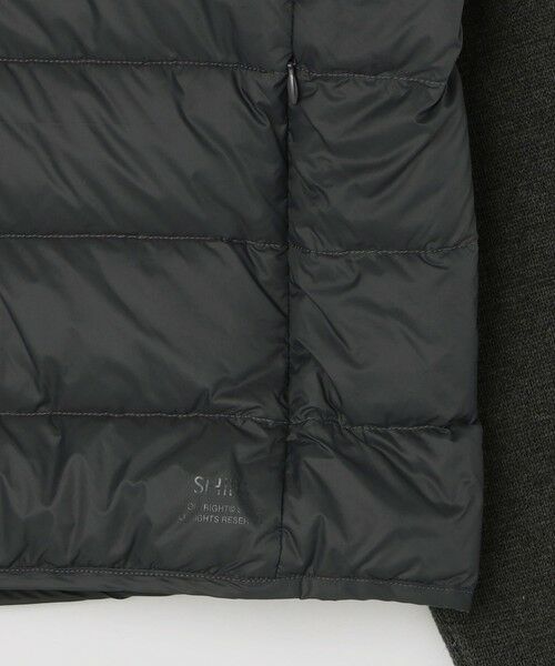 SHIPS / シップス ダウンジャケット・ベスト | 【WEB限定/SHIPS別注】TAION:〈手洗い可能〉ハイネック ダブルジップ ニットスリーブダウンジャケット | 詳細21