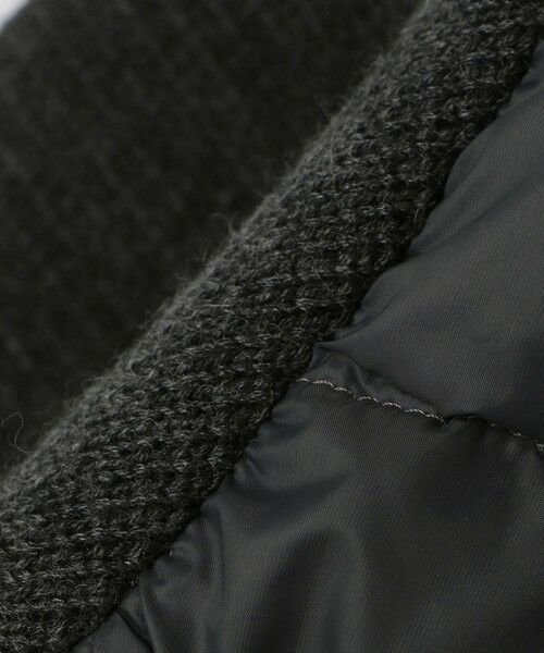 SHIPS / シップス ダウンジャケット・ベスト | 【WEB限定/SHIPS別注】TAION:〈手洗い可能〉ハイネック ダブルジップ ニットスリーブダウンジャケット | 詳細23