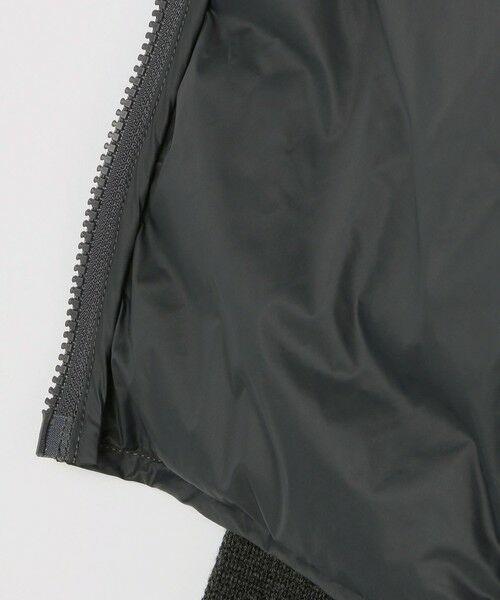 SHIPS / シップス ダウンジャケット・ベスト | 【WEB限定/SHIPS別注】TAION:〈手洗い可能〉ハイネック ダブルジップ ニットスリーブダウンジャケット | 詳細24