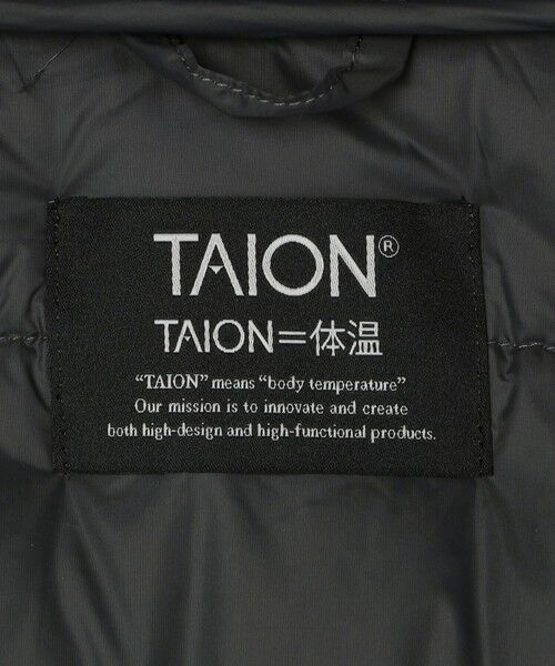 SHIPS / シップス ダウンジャケット・ベスト | 【WEB限定/SHIPS別注】TAION:〈手洗い可能〉ハイネック ダブルジップ ニットスリーブダウンジャケット | 詳細25
