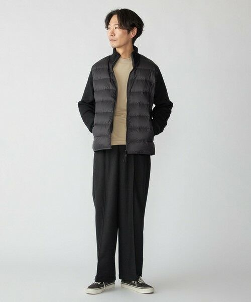 SHIPS / シップス ダウンジャケット・ベスト | 【WEB限定/SHIPS別注】TAION:〈手洗い可能〉ハイネック ダブルジップ ニットスリーブダウンジャケット | 詳細26