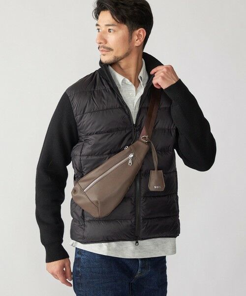 SHIPS / シップス ダウンジャケット・ベスト | 【WEB限定/SHIPS別注】TAION:〈手洗い可能〉ハイネック ダブルジップ ニットスリーブダウンジャケット | 詳細29