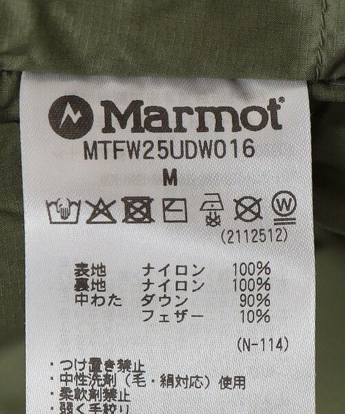 SHIPS / シップス ダウンジャケット・ベスト | Marmot: 750FP VERTICAL LONG DOWN JACKET | 詳細12