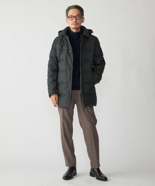SHIPS / シップス ダウンジャケット・ベスト | SHIPS: ウール 河田ダウン ピーコート | 詳細1