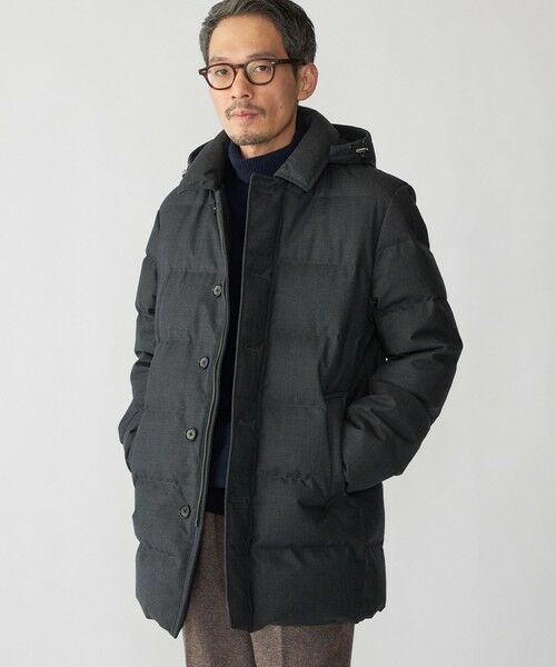 SHIPS / シップス ダウンジャケット・ベスト | SHIPS: ウール 河田ダウン ピーコート | 詳細2
